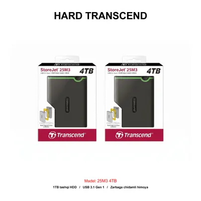 HARD TRANSCEND 25M3 4TB