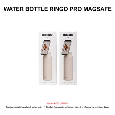 WATER BOTTLE RINGO PRO MAGSAFE RGO32SIP-IV 950ML IVORY