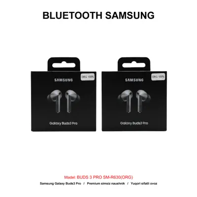 BLUETOOTH SAMSUNG BUDS 3 PRO SM-R630 SILVER (ORG)