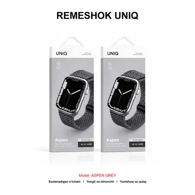 REMESHOK 38-40-41mm UNIQ ASPEN GREY