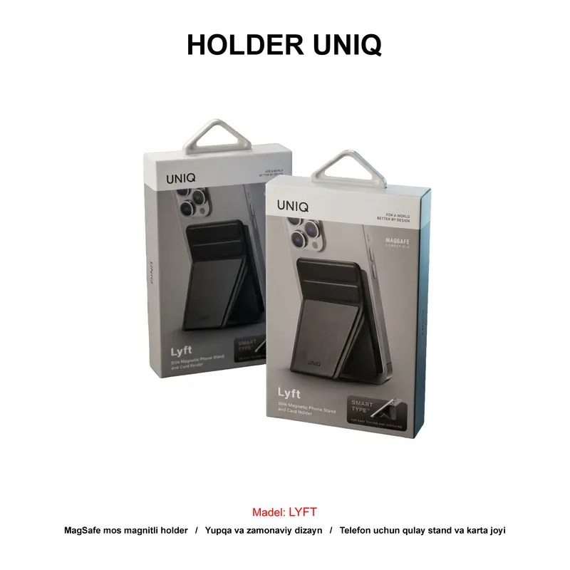 HOLDER UNIQ LYFT BLACK