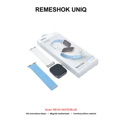 REMESHOK 38-40-41mm UNIQ REVIX WHITE/BLUE