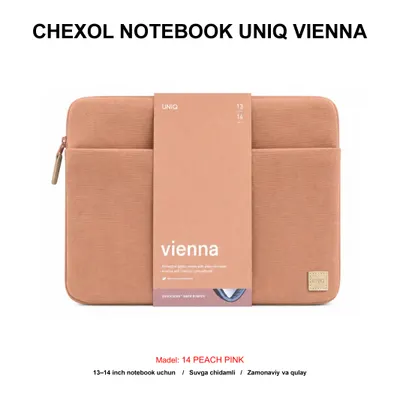CHEXOL NOTEBOOK UNIQ VIENNA "14 PEACH PINK