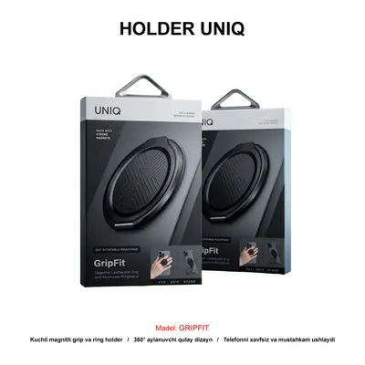 HOLDER UNIQ GRIPFIT CLASSIC BLACK
