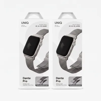 REMESHOK 49-46-45-44mm UNIQ DANTE PRO TITANIUM SILVER