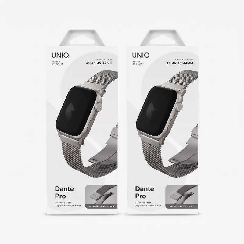 REMESHOK 49-46-45-44mm UNIQ DANTE PRO TITANIUM SILVER