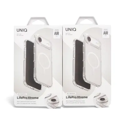 CHEXOL UNIQ LIFEPRO XTREME IP17 AIR FROST CLEAR/WHITE