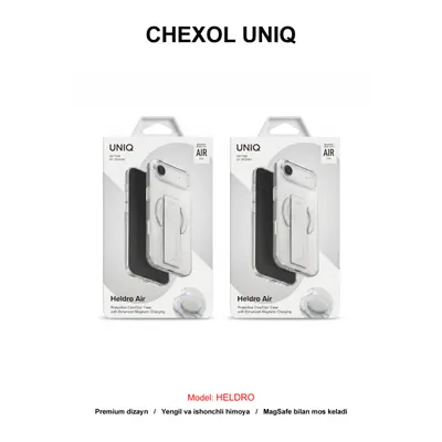 CHEXOL UNIQ HELDRO AIR IP17 AIR LUCENT CLEAR