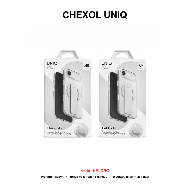 CHEXOL UNIQ HELDRO AIR IP17 AIR LUCENT CLEAR