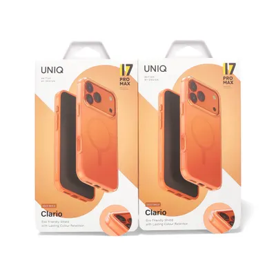 CHEXOL UNIQ CLARIO IP17 PRO VOLT ORANGE