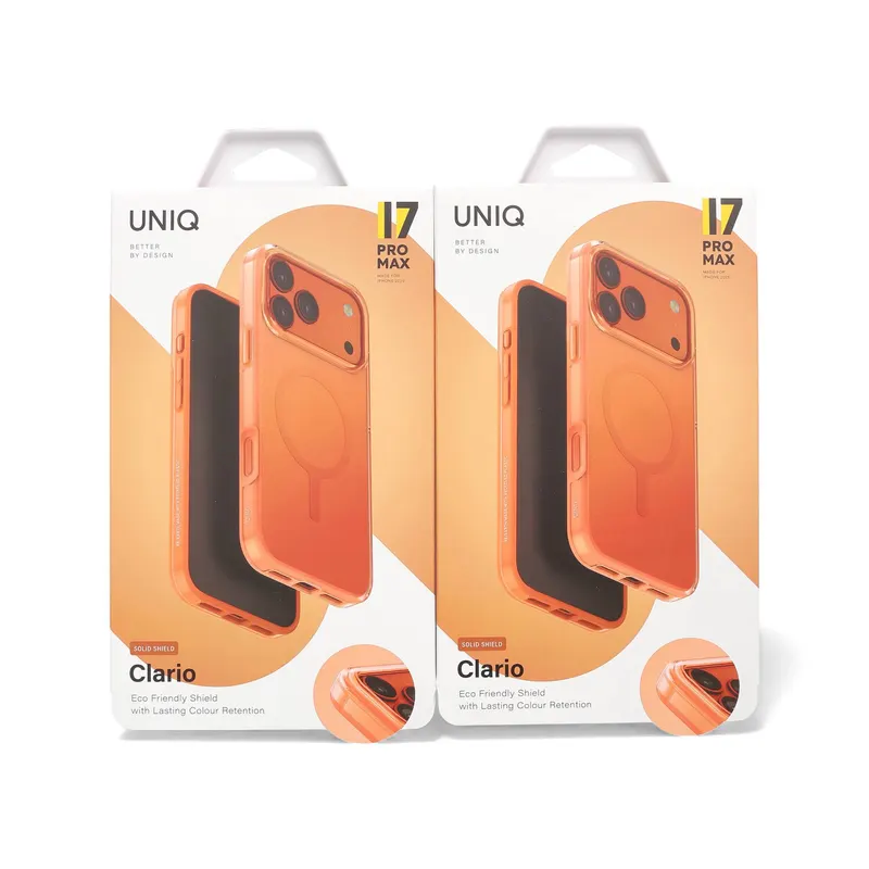 CHEXOL UNIQ CLARIO IP17 PRO VOLT ORANGE