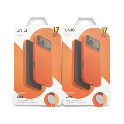CHEXOL UNIQ LINO IP17 PRO MAX SUNSET ORANGE