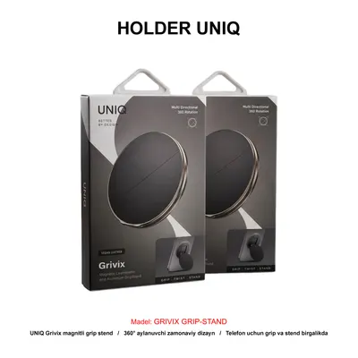 HOLDER UNIQ GRIVIX GRIP-STAND DALLAS BLACK