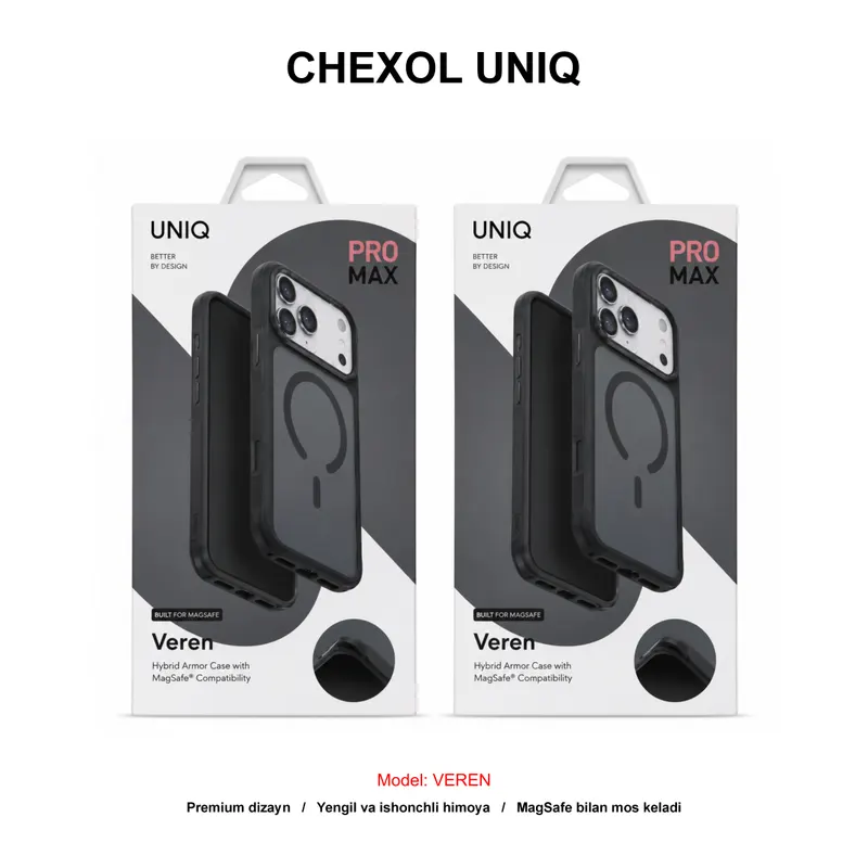 CHEXOL UNIQ VEREN IP17 PRO SMOKY FROST