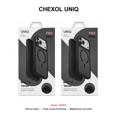 CHEXOL UNIQ VEREN IP17 PRO MAX SMOKY FROST