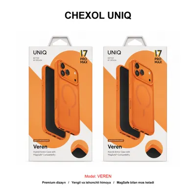 CHEXOL UNIQ VEREN IP17 PRO MAX SUNSET EMBER