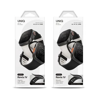 REMESHOK 44-49mm UNIQ REVIX IV MIST GREY/BLACK