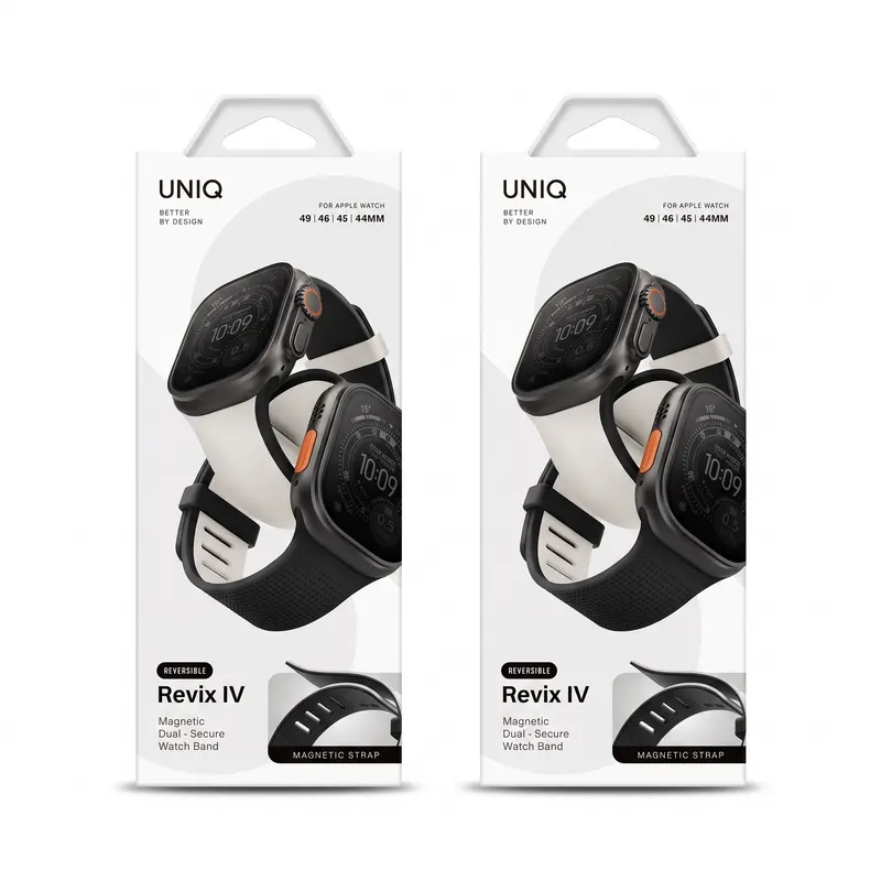REMESHOK 44-49mm UNIQ REVIX IV MIST GREY/BLACK