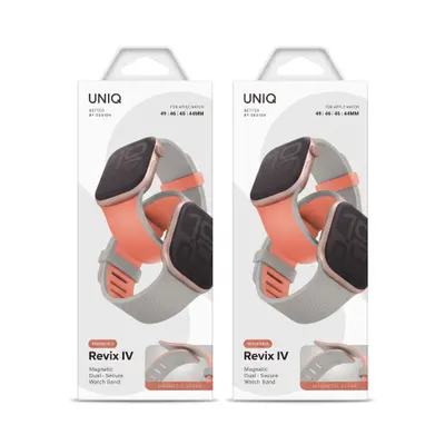 REMESHOK 44-49mm UNIQ REVIX IV CORAL QUARTZ/BEIGE
