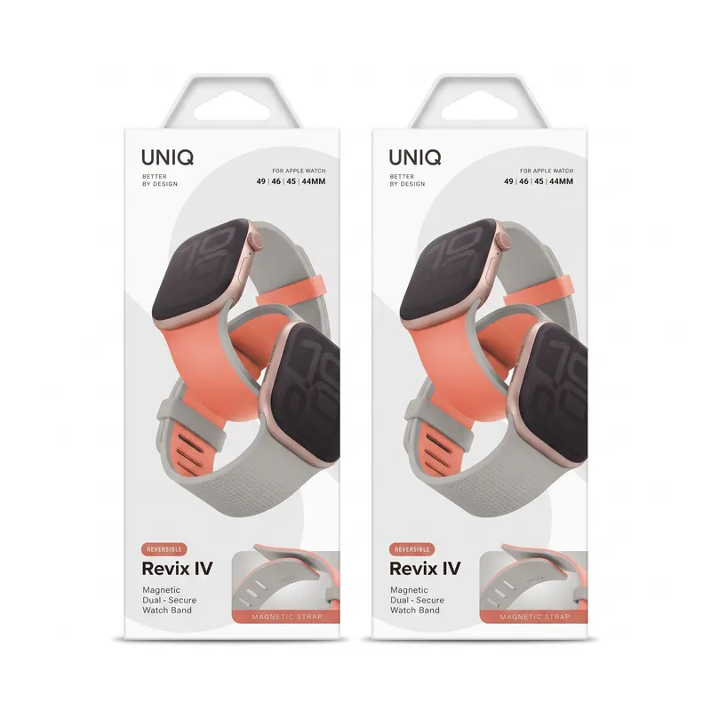 REMESHOK 44-49mm UNIQ REVIX IV CORAL QUARTZ/BEIGE
