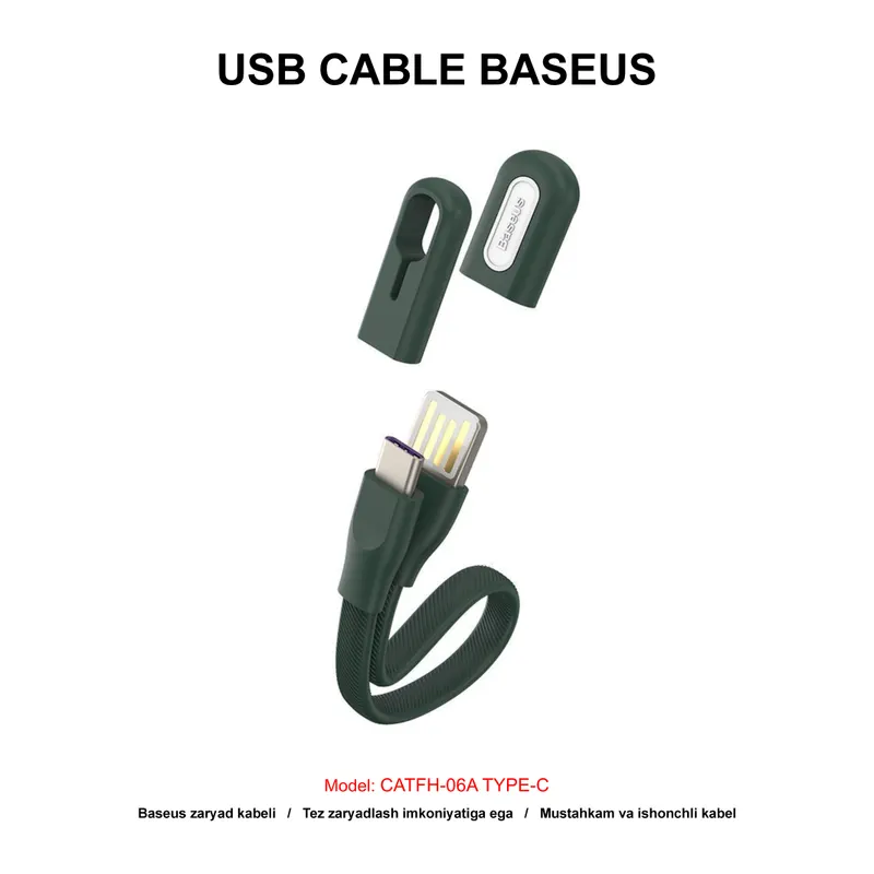 USB CABLE BASEUS CATFH-06A TYPE-C