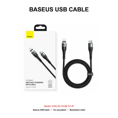USB CABLE BASEUS CATLXC-01/06 TC-IP