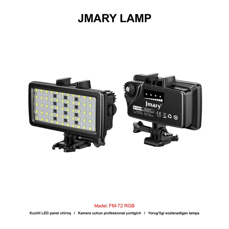 LAMP JMARY FM-72RGB BLACK