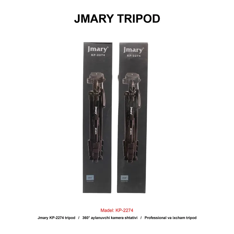 TRIPOD JMARY KP-2274 BLACK