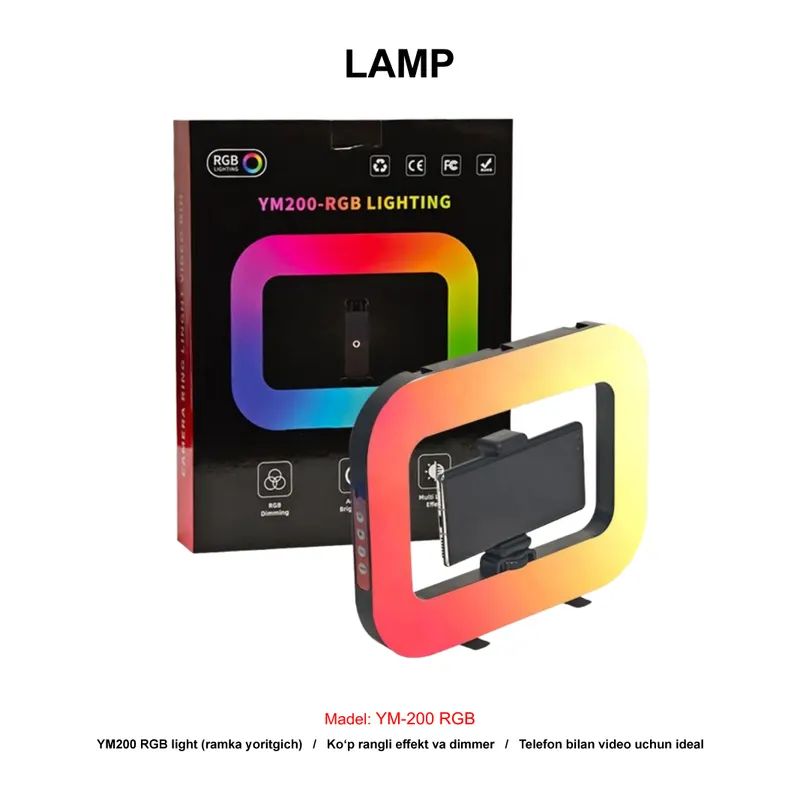 LAMP YM200-RGB LIGHT