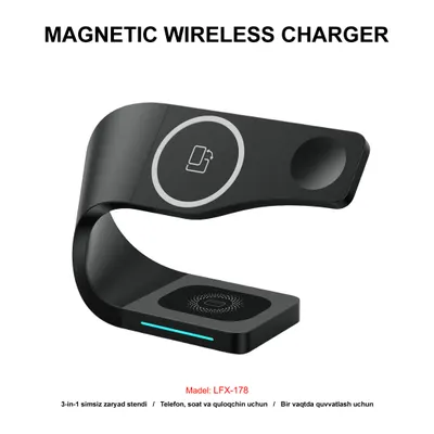 WIRELESS LFX-178 3in1 BLACK