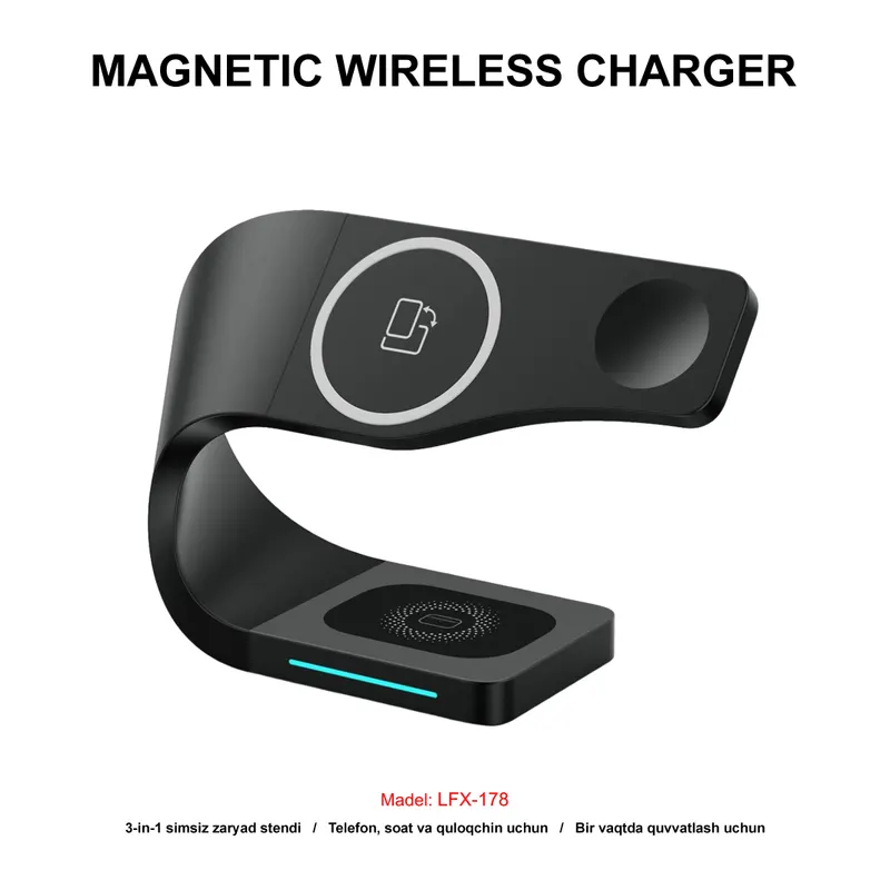 WIRELESS LFX-178 3in1 BLACK