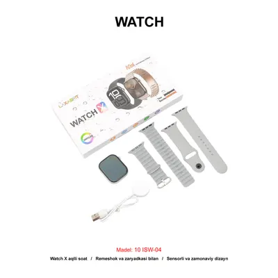 WATCH 10 ISW-04 GREY