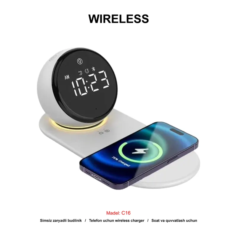 WIRELESS C16 4in1 BLACK