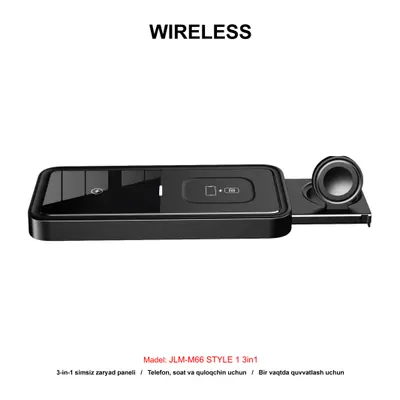 WIRELESS JLM-M66 STYLE 1 3in1 BLACK