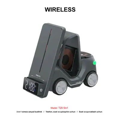 WIRELESS T20 5in1 GRAY