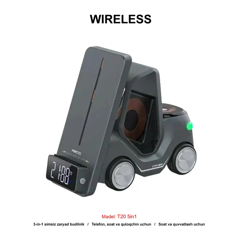 WIRELESS T20 5in1 GRAY