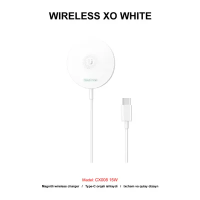 WIRELESS XO CX008 MAGSAFE 15W BLACK