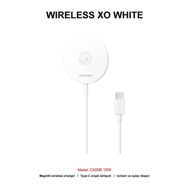 WIRELESS XO CX008 MAGSAFE 15W BLACK