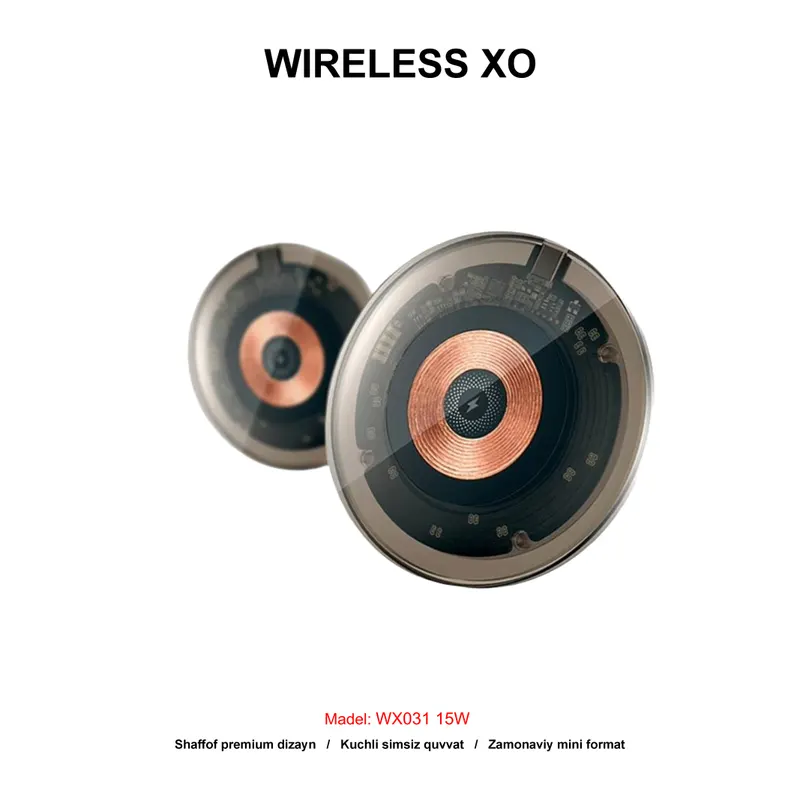WIRELESS XO WX031 15W BROWN
