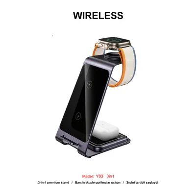 WIRELESS Y93 3in1 PURPLE