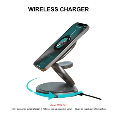 WIRELESS W27 3in1 GREY