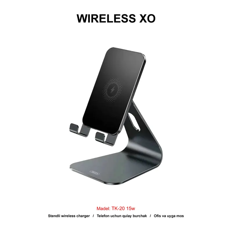 WIRELESS XO TK-20 15W BLACK